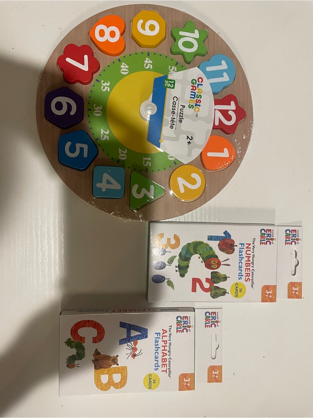 Classic Wooden Number Clock Toy - Colorful Educational Clock for Kids
